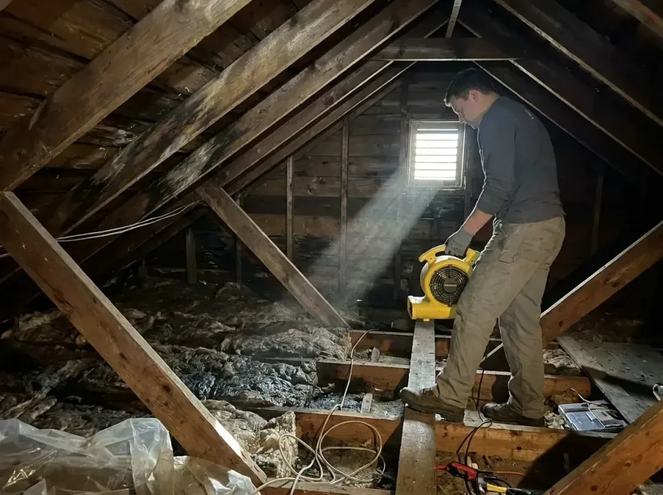 attic-water-damage-drying-proc-007 — frequently asked questions, Emergency Water Extraction & 24/7 Flood Response in Lorton,…